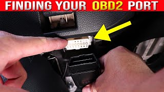 How to find the OBD2 Port On Any Car [upl. by Naitsihc505]