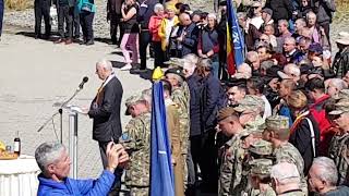 Transfăgărășan 50 Ceremonial militar și religios la Bâlea Lac I [upl. by Erastus]