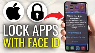 How to Lock Any App with Face ID or Password  Full Guide [upl. by Naghem98]