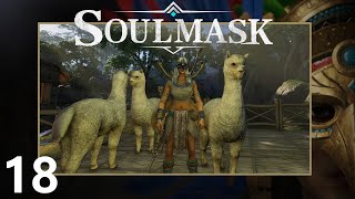 Soulmask 18 Alpaca Klau und Truthahn Jagt [upl. by Yllaw]