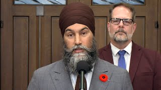 Singh on what it would take for NDP to support the Liberals  CANADIAN POLITICS [upl. by Teri]