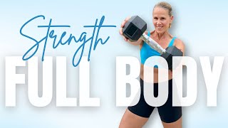 30 MIN Full Body Strength amp Abs with Dumbbells  NO REPEATS  Summer Body Shred Challenge [upl. by Davey]