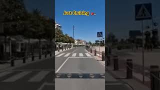 Motorcycle Tour Spain Through The Port Of Cambrils shorts [upl. by Alesig]