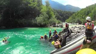 BOVEC SLOVENIA 2015  Rafting  Canyoning  Zip Line [upl. by Arrait244]