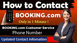 Bookingcom Customer Service Number  Bookingcom Phone Number  How to Contact Bookingcom Customer [upl. by Aelram]