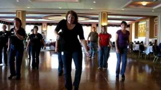 Safety Dance Line Dance Johanna Barnes [upl. by Elimaj]