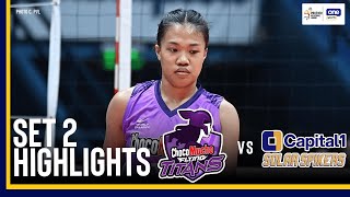 CAPITAL1 vs CHOCO MUCHO  SET 2 GAME HIGHLIGHTS  202425 PVL ALLFILIPINO CONFERENCE  NOV 21 2024 [upl. by Galen]