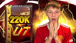 OTWORZYŁEM PACZKĘ ZA 220K FC 25 ULTIMATE TEAM 40 [upl. by Gordie]