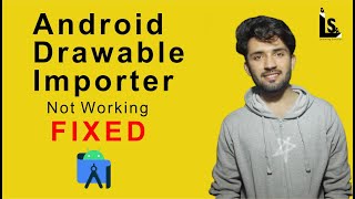 How To Fix Android Drawable Importer with Android Studio 411  2021 UrduHindi [upl. by Suryt424]