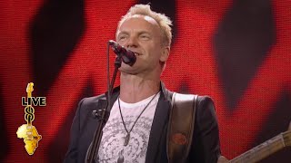 Sting  Every Breath You Take Live 8 2005 [upl. by Kohcztiy]