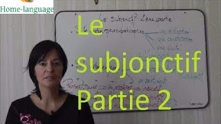 Le subjonctif 2ème partie [upl. by Ecyor364]