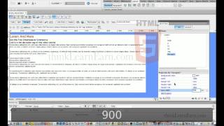 Dreamweaver cs5 tutorialsHow build html5 css3 responsive web design from scratch no hand coding [upl. by Eeltrebor]