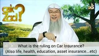 Ruling on Insurance in Islam Car Life Property Health Education Asset etc  Assim al hakeem [upl. by Willard682]