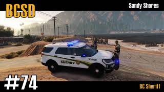 ⭐ GTA POLICE  LSPDFR mod  BCSD  BC Sheriff  🚔 Ford Explorer [upl. by Sherlocke]