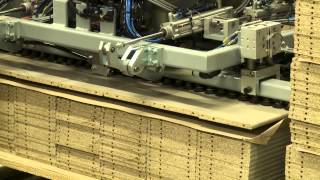 IKEA Robot packaging line made by Teamster AB [upl. by Annaiv]