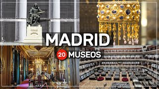 👩🏻‍🎨 20 museos de MADRID 🇪🇸 175 [upl. by Oiraved]