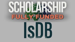 Islamic Development Bank IsDB Scholarship 2024 [upl. by Akciret576]