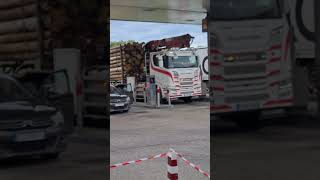 grumier camion semi remorque scania 3 essieux [upl. by Pump]