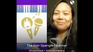 US National Anthem Karaoke  26 Jul 24 smule [upl. by Yllah]