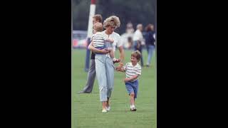 Princess Diana 💕 nd son 🌺trending royalsfamily fypage [upl. by Aikcir]