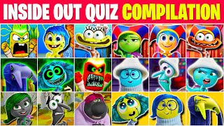 Inside Out 2 Quiz COMPILATION  Inside Out 2 Character Sing Spongebob TADC Smurf cat 497 [upl. by Yerffoj]