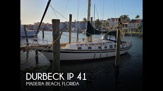 UNAVAILABLE Used 1996 Durbeck IP 41 in Madeira Beach Florida [upl. by Kemme426]