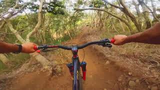 2022 Kona Honzo ESD 275 vs Hawaiian MTB trails [upl. by Assetnoc]