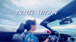 BTS KIM TAEHYUNG V  Travel with me song 720p ig story [upl. by Aneeuqal391]