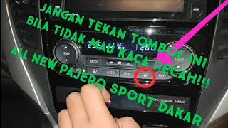 Cara Menggunakan AC All New Pajero Sport Dakar [upl. by Eyllib]