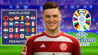 1 Player From Every Euro 2024 Nation [upl. by Normy766]