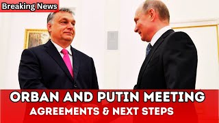 Orban amp Putin Meeting At The Kremlin [upl. by Yenot80]