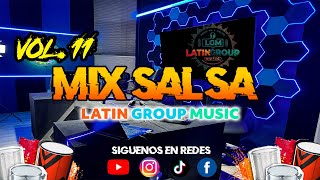 Salsa Mix  11 Dj Monquy al aire [upl. by Polish]