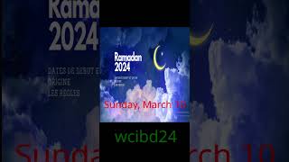 What is the date of Ramadan 2024 What is the date of Ramadan shorts short ramadan [upl. by Yetti]