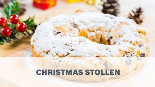 Christmas Stollen Bread Recipe  Cooking with Bosch [upl. by Leticia]