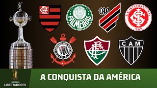 Potes do sorteio da Libertadores 2023 [upl. by Keri]