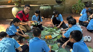 Making Krathong  Loi Krathong 2024 [upl. by Ahsaeyt]