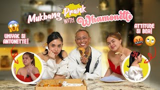 Mukbang Prank with Whamos and Antonette II Bea Borres [upl. by Yemarej]