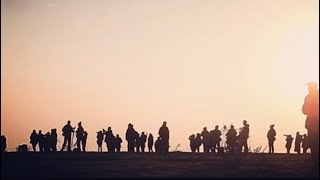 Watching RSPB Snettisham Knot Spectacular murmuration with thousands of birds sea birds walking [upl. by Ahsitul]