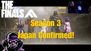 The Finals  Season 3  Japan Confirmed  Reaction Video [upl. by Lucila756]