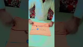 Original folding clothes shirtfoldinghacks shirts fashion [upl. by Cahilly]