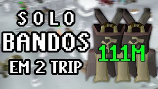 LIVE SOLO BANDOS 90 BOFA METHOD  111m loot full trip  PTBR  OSRS [upl. by Couchman]