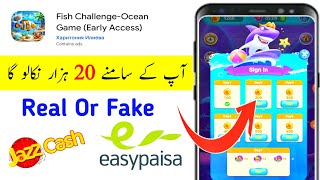 Fish Challenge Ocean Game App Withdrawal  Fish Challenge Ocean Game Real Or Fake  Fish Challenge [upl. by Corin417]