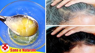 Basta Mescolare Questi 3 Ingredienti  Applicare Ai Capelli Eliminerà I Capelli Bianchi Naturalmente [upl. by Naginnarb]