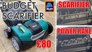 Ferrex Electric Scarifier  Best Budget SCARIFIER and POWER RAKE [upl. by Gustaf]