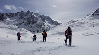 Schneeschuhtour Sellrainer Hüttenrunde  Wanderbursche [upl. by Most]