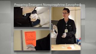 Making an Emergent NorepinephrineLevophedDrip [upl. by Byran]