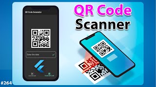 Flutter Tutorial  QR Code Scanner App amp QR Code Generator [upl. by Tacy97]