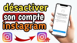 Comment désactiver un compte instagram Mise à jour 2024 desactiver un compte instagram [upl. by Esoj]