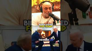 Rogan on Biden Voting for Trump [upl. by Leumhs]