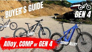 Specialized Turbo Levo COMP ALLOY vs COMP CARBON or GEN 4 [upl. by Burne]